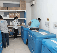 commisioning data logger with technical healthcare