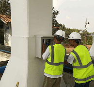 installation panel box for gateway IoT