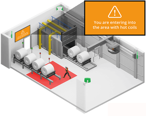Real-time Location System Increase Safety for Crane Operation